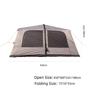 Tentes de glamping de luxe personnalisées JWF-279 pour l'extérieur, <span class=keywords><strong>5</strong></span>+ <span class=keywords><strong>personnes</strong></span>, imperméables, gonflables, pour le camping - Product Image 2