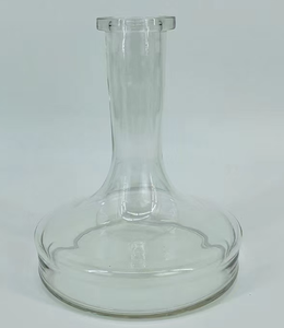 Base de cristal para hookah, florero de cristal para shisha, botella de cristal transparente para hookah, base de cristal de repuesto para hookah, recipiente de cristal para shisha - Product Image 4