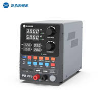Alimentation CC intelligente régulée et réglable SUNSHINE P2 PRO 30V 5A pour outils de réparation mobiles