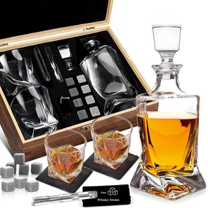 Ensemble de verres à <span class=keywords><strong>vin</strong></span> en bois transparent écologique et moderne avec boîte <span class=keywords><strong>cadeau</strong></span> en pierre de glace pour fête, <span class=keywords><strong>cadeau</strong></span> transfrontalier pour whisky et <span class=keywords><strong>vin</strong></span> 1-2L - Product Image 1