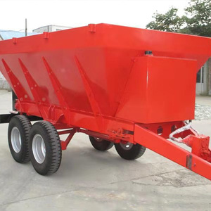 Esparcidor de Fertilizantes de 4 Ruedas Tipo Broadcast, Equipo de Fertilización Agrícola de Alta Productividad - Product Image 1