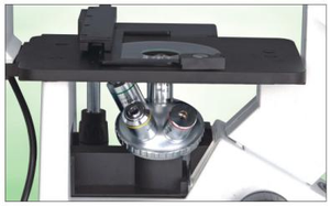 BestScope-Microscopio biológico invertido <span class=keywords><strong>trinocular</strong></span> con filtros LED de 3W, células infinitas médicas y educativas de 3W - Product Image 2
