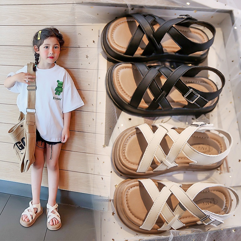 2025 New Summer Children's Sandals Comfortable Fashion Casual Girls' Boys' Beach Shoes Korean Style Kids' Slippers