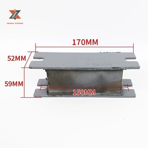 Almohadilla amortiguadora redonda de caucho de alto rendimiento personalizada para máquinas de tracción, pieza de repuesto para elevadores - Product Image 4
