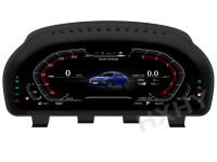HXHY dernier compteur de vitesse d'instrument de groupe numérique de voiture d'origine pour BMW série 7 F01 F03 F04 F02 2009-2016 tableau de bord LCD
