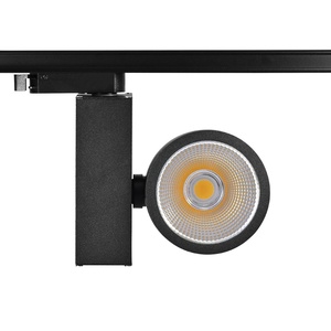 Lampu Sorot Supermarket Track Rail 4/3/2 Kabel COB Track Light untuk Daging Segar, Makanan, dan Sayuran - Product Image 2