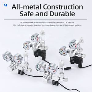 ZRDR-control de presión bipolar para acuarios, válvula reductora de CO2 para acuario, accesorios de aleación de aluminio - Product Image 4