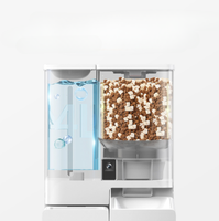 Distributeur d'eau et de nourriture intelligent pour animaux de compagnie, contrôlé par application, facile à nettoyer, grande capacité, en ABS de qualité alimentaire pour la maison