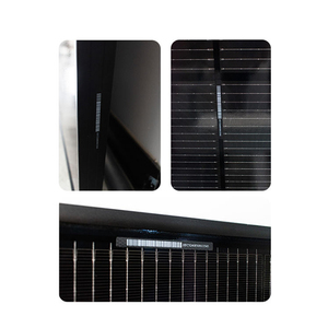 แผงโซลาร์เซลล์แบบกระจกสองชั้นสีดำทั้งหมด 450W 460W  โมดูล PV กระจกสีดำ มีสินค้าในสต็อก - Product Image 4