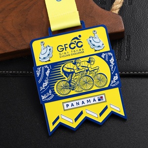 Medaglie Sportive in Metallo Smaltato <span class=keywords><strong>per</strong></span> Ciclismo, Medaglie in Lega di Zinco con Logo <span class=keywords><strong>per</strong></span> Eventi Ciclistici, <span class=keywords><strong>Regalo</strong></span> <span class=keywords><strong>per</strong></span> Ciclisti - Product Image 5