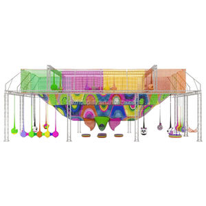 Les filets d'escalade <span class=keywords><strong>en</strong></span> <span class=keywords><strong>corde</strong></span> pour enfants sont conçus pour une utilisation dans les équipements de terrain de jeux intérieurs et les jeux scolaires. - Product Image 6