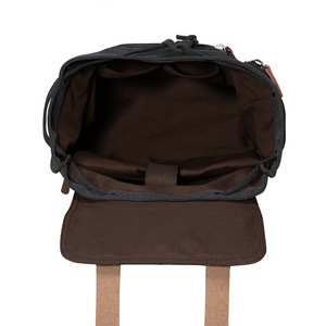 Sac de voyage vintage personnalisé 2025, grand sac à dos en toile épaisse avec cordon de serrage, sac à dos scolaire imperméable antivol pour ordinateur portable - Product Image 6