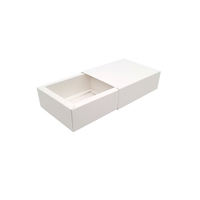 Pot à bougie coulissant en papier kraft Ensemble de tasses et de cadeaux pour la douche de bébé Emballage de boîte à tiroir cadeau