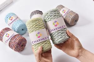 Markdown vente 32s <span class=keywords><strong>coton</strong></span> <span class=keywords><strong>macramé</strong></span> fil 100% <span class=keywords><strong>coton</strong></span> <span class=keywords><strong>peigné</strong></span> corde fil <span class=keywords><strong>pour</strong></span> porter des accessoires de bijoux - Product Image 2