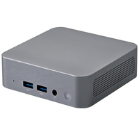 Mini PC Partaker avec 11ème génération i7 1185G7 Win 11 DDR4 RAM M.2 2280/2242 SSD 2 HD Type-C Fanless Intel Chipset Computer Gaming Use
