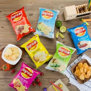 Chips de pommes de terre 70g*22 sachets, super grand format, frites sous vide, faible teneur en sel, saveurs originales, barbecue, <span class=keywords><strong>concombre</strong></span>, boîte cadeau pour enfants - Product Image 4