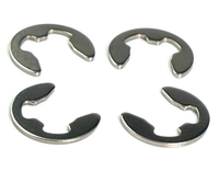 Rondelle de serrage en métal DIN6799 pour tôle, type Etw, E-ring, E-clip, anneau de déflecteur, rondelle métallique, anneau en C à extrémité ouverte, anneau de retenue, rondelle de verrouillage