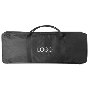 Logo personnalisé organisateur de support de microphone en polyester 600D sac polochon peut contenir 6 supports 6 trépied support de micro sac de transport - Product Image 1