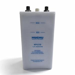 Batterie rechargeable alcaline nickel-cadmium (NiCD) haute décharge 1,2 V 250 Ah GNC250 KPX250 KPH250 pour démarrage de moteur - Product Image 2