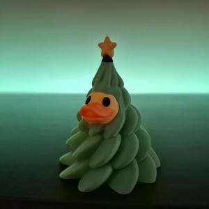 Albero di natale anatra figurina-adorabile 3D - Product Image 1