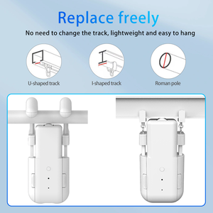 Galime - Ouvre-rideau robot numérique moderne pour la maison, sans fil, commande vocale par application, matériau plastique écologique, chambre à coucher - Product Image 5
