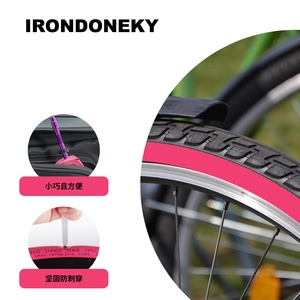 IRONDONKEY 30g vélo TPU chambre à air Presta Valve <span class=keywords><strong>vtt</strong></span> vélo <span class=keywords><strong>pneu</strong></span> 700/32C-47C vélos de route <span class=keywords><strong>29</strong></span> 622 Compatible patchs gratuits - Product Image 5