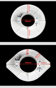 32 40-219 PVC treo khuôn đầy đủ đặc điểm kỹ thuật lỗ điền tạo tác dành riêng treo khuôn nhúng phụ kiện đường ống - Product Image 3