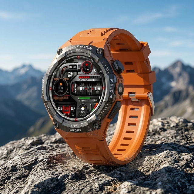Smartwatch Altimeter Outdoor Durable Alloy Long Aliexpress Waterproof Oem Tiktok Heart Wholesale Digital Tracker Activity Sport