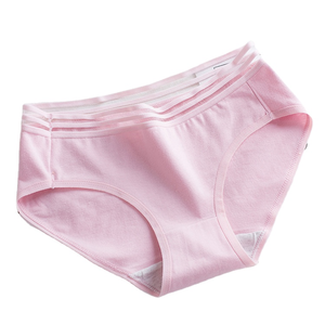 Mutandine da Donna Traspiranti in Cotone a Vita Media, Senza Cuciture, <span class=keywords><strong>Sexy</strong></span>, Tinta Unita, Slip a Prezzo di Fabbrica - Product Image 5
