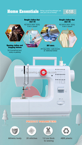 Machine à coudre compacte FHSM-618 pour jeans et tissus, facile à utiliser, multifonctionnelle - Product Image 2