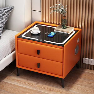 <span class=keywords><strong>Table</strong></span> <span class=keywords><strong>de</strong></span> <span class=keywords><strong>chevet</strong></span> intelligente avec chargement sans fil et connectivité Bluetooth - Product Image 6