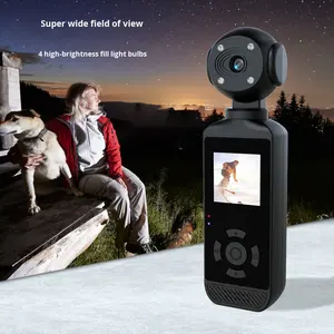 Videocamera Sportiva Tascabile 720 HD Anti-Shake con Visione Notturna, Impermeabile, Schermo da 1,3 Pollici, per Ciclismo, Moto, Attività all'Aperto, Portatile - Product Image 2