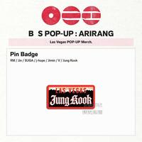Broche créative pop-up KPOP Idols ARIRANG JUNGKOOK J-HOPE SUGA RM JIN JIMIN V en acrylique, clip pour carnet, épingles décoratives pour sacs et vêtements