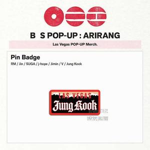 Broche creativo pop-up de ídolos de KPOP ARIRANG, JUNGKOOK, J-HOPE, SUGA, RM, <span class=keywords><strong>JIN</strong></span>, JIMIN, V, de acrílico, para diario, clip, bolso, ropa, decoración - Product Image 4