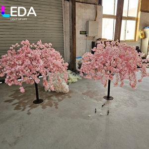 Árbol de Flores de Cerezo Artificial LEDA, Color Blanco, Centro de Mesa para Bodas, Decoración con Flores de Seda para Eventos y Fiestas, Alquiler de Decoración - Product Image 5