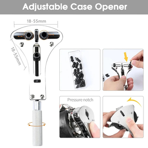 เพลิดเพลินไปกับ185สวย-1ชิ้นนาฬิกาปรับแต่งหมุดเชื่อมโยงกับเครื่องถอดเฉพาะช่างซ่อมนาฬิกาชุดเครื่องมือซ่อมแซมกระเป๋า PU - Product Image 2