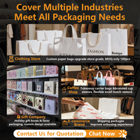 Bolsa de Papel de Arte con Impresión en Relieve Reciclable Personalizada al por Mayor para Compras en Tiendas Minoristas, Bolsa de Embalaje para Regalos