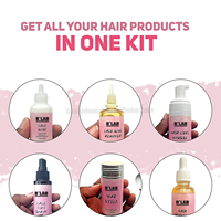 Colle adhésive pour colle à dentelle, marque privée, outils pour Extensions de cheveux, huile de croissance des cheveux, bâton de cire, teinte de dentelle, Kit de Mousse