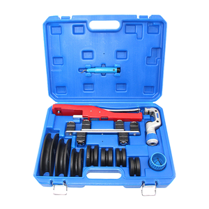 Cintreuse de tubes en aluminium à cliquet compacte de qualité industrielle, kit de cintrage inversé, barre de cintrage de précision pour tubes, courbure maximale à 180° - Product Image 1
