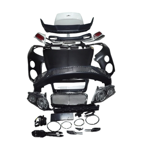 مجموعة ترقية جديدة للمصد لسيارة كونتيننتال GT06-12 إلى تصميم 2013-2017: مصابيح أمامية وخلفية ورفارف وغطاء محرك - Product Image 4