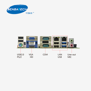 LGA1150 H81 Bo mạch chủ <span class=keywords><strong>DDR3</strong></span> Sim PCIe X16 PS2 <span class=keywords><strong>Dual</strong></span> Lan 10 USB 6 Com Trung Quốc pcba Combo Bo mạch chủ Bộ vi xử lý và <span class=keywords><strong>RAM</strong></span> - Product Image 3
