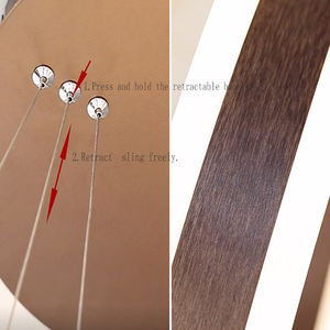 Металлические подвесные светильники, Коричневые круглые светодиодные Современные Люстры, освещение, Золотое кольцо, люстры, подвесные светильники - Product Image 4