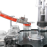 Machine de capsulage automatique de bouteilles, machine de capsulage sous vide de bocaux en verre