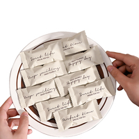 Sachets d'emballage personnalisés en plastique mat thermoscellable pour bonbons gélifiés, chocolats et petits articles faits main