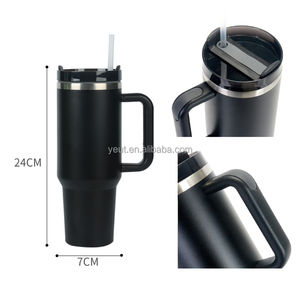 40oz 빨대와 뚜껑이 있는 텀블러 컵, 맞춤형 로고, 진공 단열 스테인리스 스틸, 스포츠용 이중벽 구조 여행용 머그 텀블러 - Product Image 4