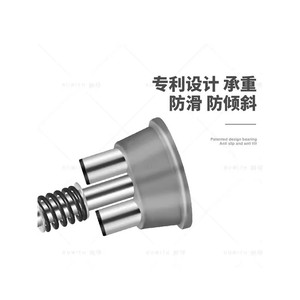 Béquilles sous-bras Ruwith en acier inoxydable réglables antidérapantes pour la récupération des fractures et le soutien à la marche des adultes - Product Image 4