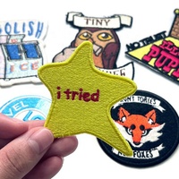 Écusson brodé personnalisé, broderie d'aventure, badge tout-terrain, étiquettes tissées DIY pour vêtements, patch de voyage pour voiture