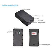JIMI IOT AT4 10000mAh localisateur GPS 2G étanche dispositif de repérage de voiture avec 4G LTE réseau moniteur vocal à distance 2.5 ans en veille