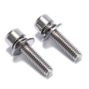 Tornillo de Cabeza Cilíndrica de Acero Inoxidable 201, M4 M8, Hexagonal, Totalmente Roscado, Grado B, Nivel 4.8, para Uso en la Industria de la Construcción - Product Image 2