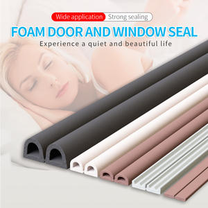 Guarnizione della porta di spogliatura del tempo autoadesiva guarnizione della porta della striscia di tenuta in Silicone per <span class=keywords><strong>porte</strong></span> di Windows - Product Image 2